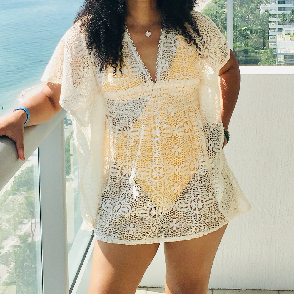 Xhilaration beach coverup medium